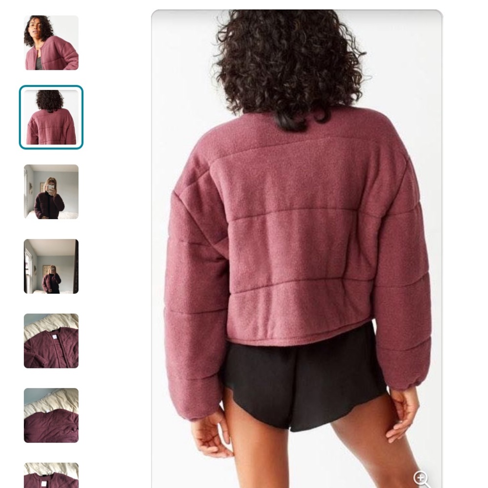 |UO| Cropped Puffer Jacket - Picture 2 of 2